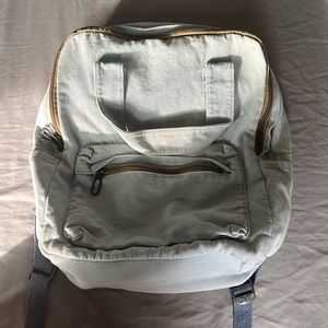 Denim backpack